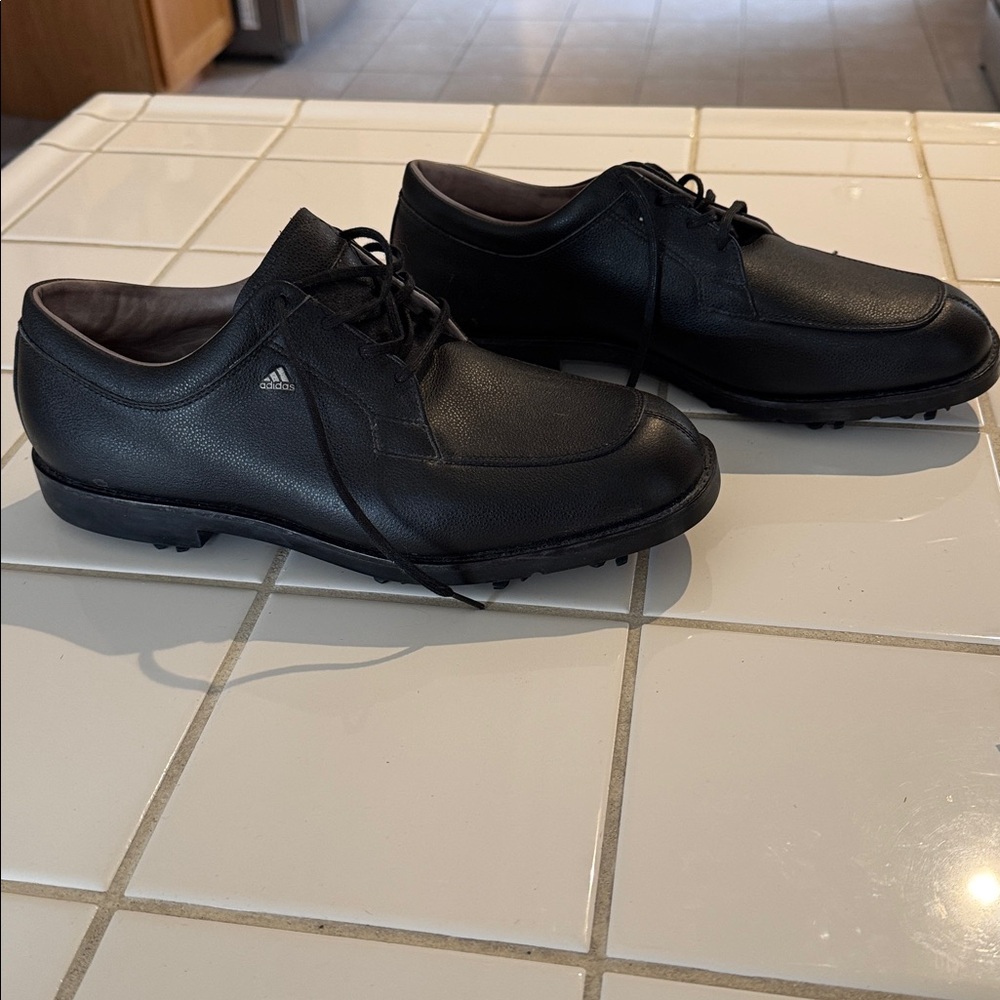 ADIDDAS TOUR ELITE golf pittards Black Leather NWOT ๐โโฌ - Picture 4 of 8